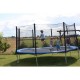 Батут FunFit 490 см с защитной сеткой и лестницей